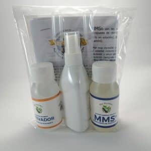 Kit MMS 60 ml. plástico farmacéutico